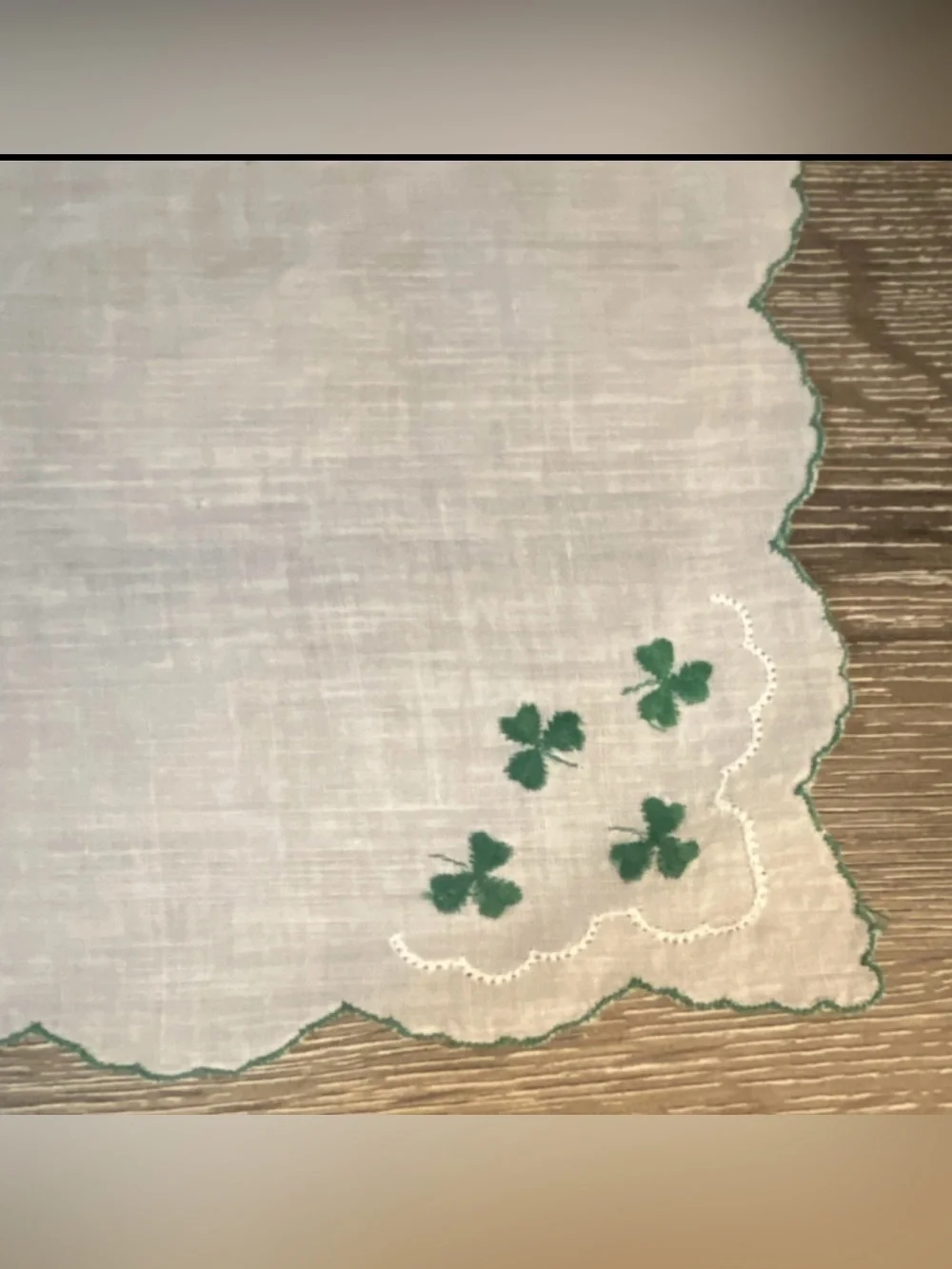 Lot of 3 Vintage Hand Embroidered Stitched Floral Linen Napkin Cloths EUC